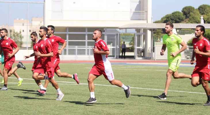 الدفعة الثانية من لاعبي منتخب لبنان أنهت الإختبارات البدنية