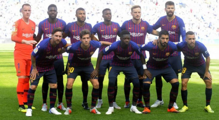 تراجع عدد اللاعبين الاسبان في برشلونة