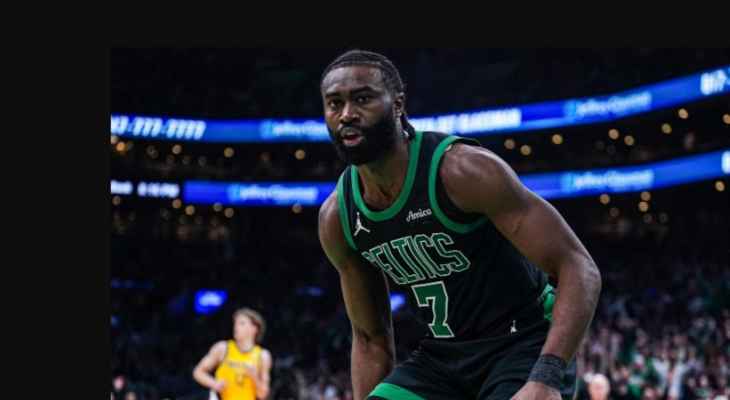 NBA:جايلن براون افضل مسجلي مباريات فجر اليوم