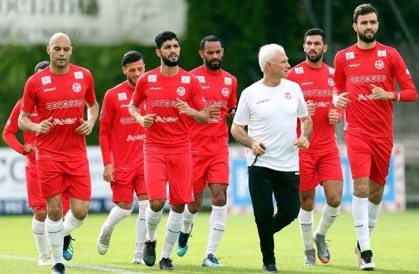 غياب 8 لاعبين اساسيين عن تدريبات منتخب تونس