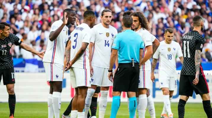 دوري الأمم الأوروبية: فرنسا تواصل نتائجها المخيبة بالخسارة امام كرواتيا وثنائية للدنمارك امام النمسا