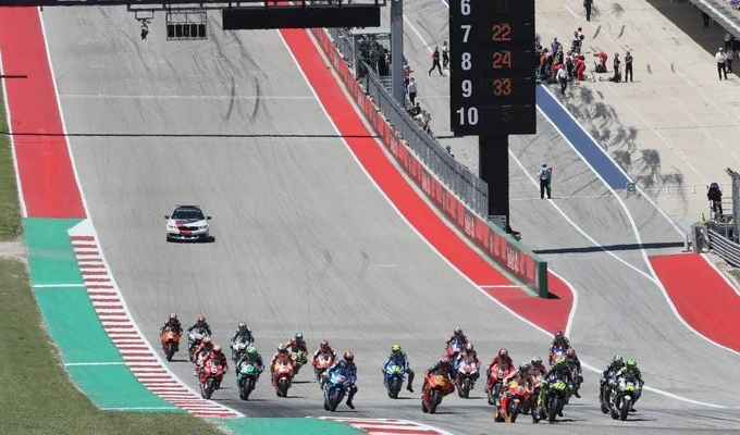 افتتاح بطولة العالم للدراجات النارية سيكون في تكساس 