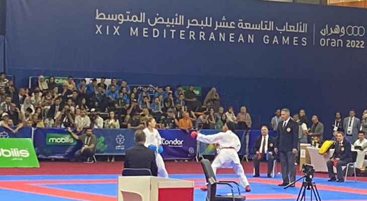 مصر تضمن ميداليتان في الكاراتيه في دورة ألعاب البحر المتوسط