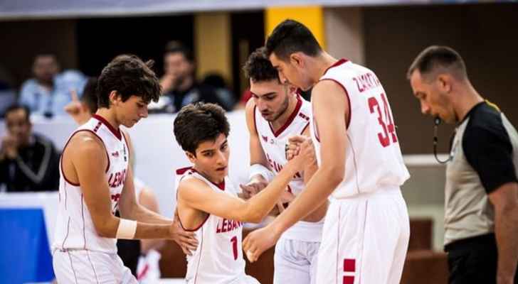 كأس اسيا لكرة السلة تحت 16 عاما: خسارة لبنان امام ايران