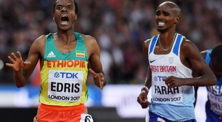 ذهبية سباق 5000 متر لأثيوبيا وضربة قوية لنيجيريا