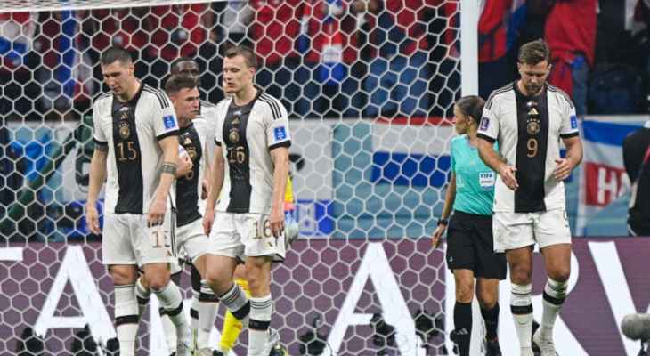 رقم سلبي تشهده مجموعة ألمانيا في كأس العالم