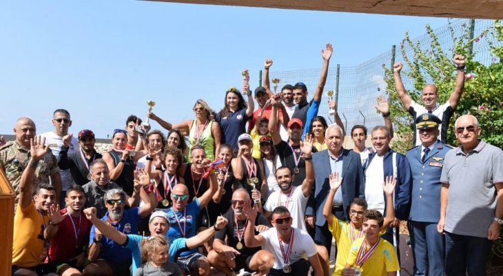 نتائج بطولة لبنان في الترياتلون 2019