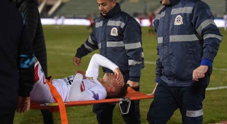 تفاصيل الاصابة القوية لمحمد حمدي لاعب الزمالك