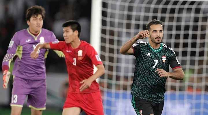 كأس آسيا : هدف الاماراتي علي مبخوت ينافس على جائزة الأفضل في دور الـ16