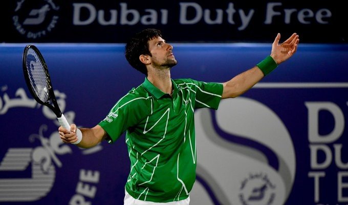 بطولة دبي: ديوكوفيتش يتخطى مونفيس بصعوبة