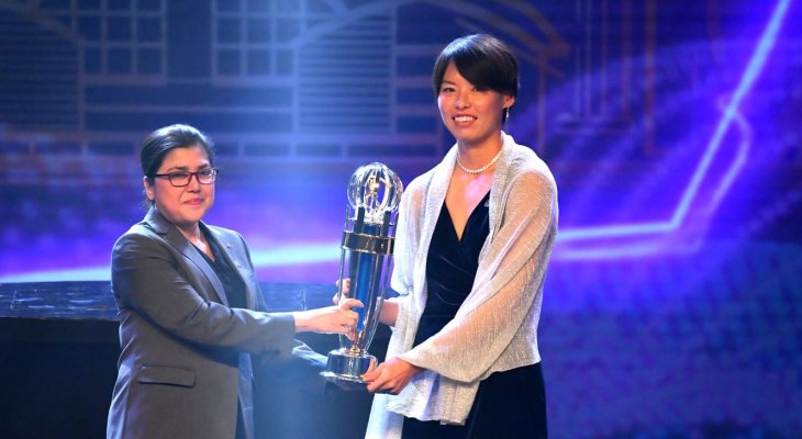 كوماغاي تحصد جائزة افضل لاعبة اسيوية لعام 2019 