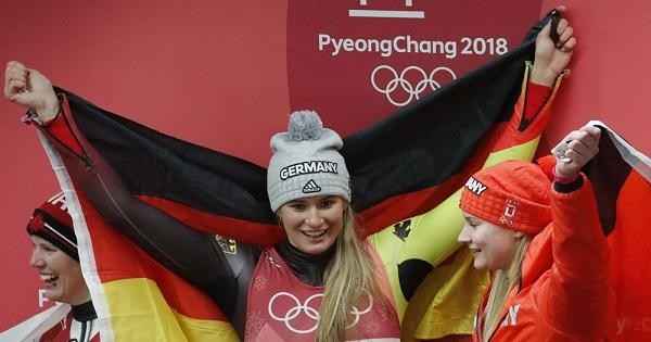 الالمانية غيسنبرغر تحصد الذهبية في اولمبياد بيونغ تشانغ