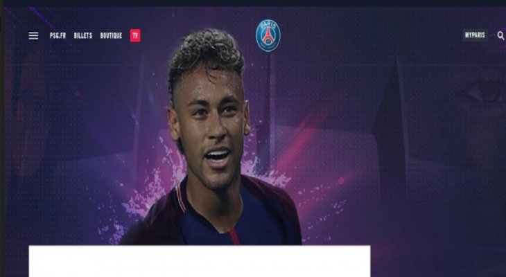 ناصر الخليفي يرحب بنيمار وموقع النادي يستقبله على طريقته 