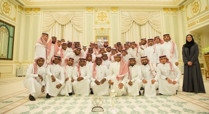 ولي العهد السعودي يستقبل منتخب الشباب بمناسبة تحقيقهم كأس آسيا 