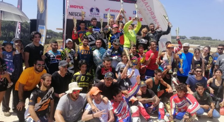 نادي موتو كروس أكاديمي ليبانون يفتتح سباقه السنوي الأول لموسم 2019