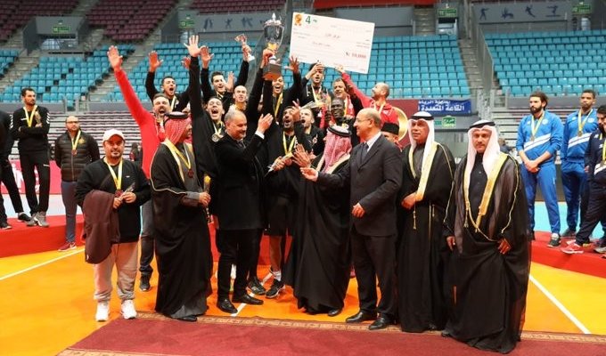 الريان يتوج بلقب البطولة العربية للكرة الطائرة للمرة الثانية على التوالي