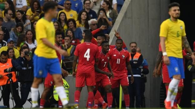 بنما تحقق نتيجة تاريخية امام البرازيل بحضور نيمار
