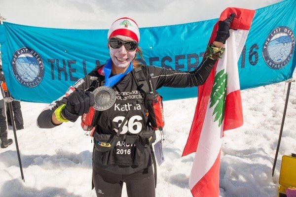 مشاركة لافتة لكاتيا في سباق ألترا ماراثون في القطب الجنوبي الأنتركتيك