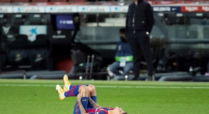 برشلونة يؤكد إصابة كوتينيو بالغضروف الخارجي