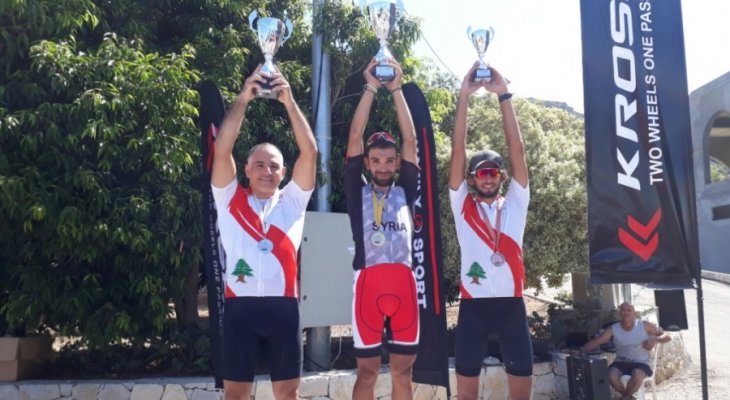 منافسة سورية لبنانية في سباق سلعاتا للدراجات 