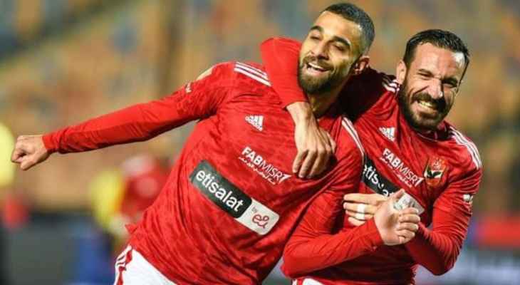 عمرو السولية يهدي الاهلي صدارة الدوري المصري لكرة القدم