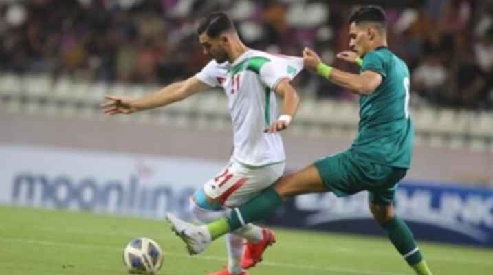 منتخب العراق الاولمبي يسقط امام نظيره الايراني