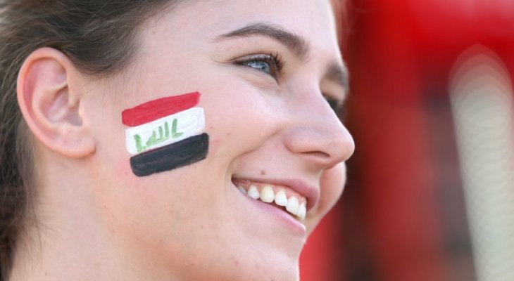 جماهير العراق وفيتنام جاهزة للمباراة 
