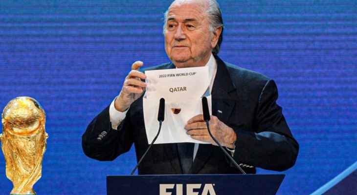 بلاتر نادم على منح قطر تنظيم كأس العالم 2022
