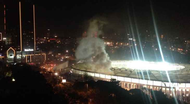 انفجار ضخم يستهدف ملعب فريق بيشكتاش التركي !