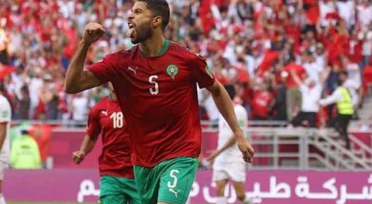 يحيى جبران لاعب مباراة المغرب والأردن