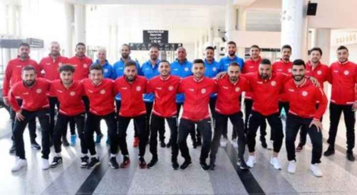 بطولة كأس العرب لكرة قدم الصالات: بعثة لبنان تغادر إلى جدّة