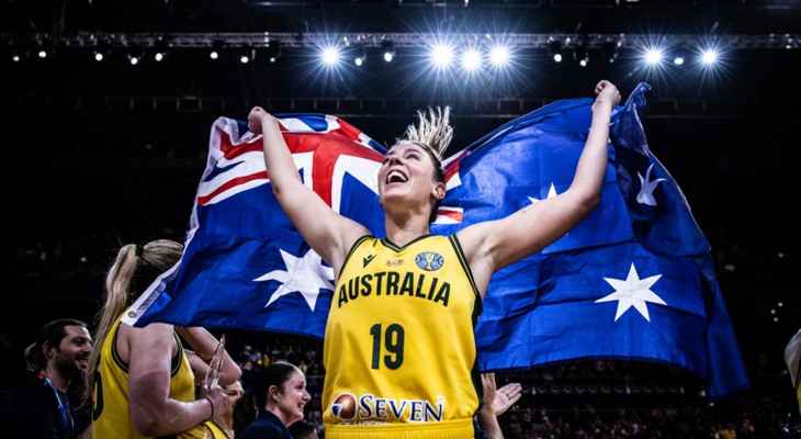 استراليا تحرز المركز الثالث في بطولة العالم لكرة السلة للسيدات