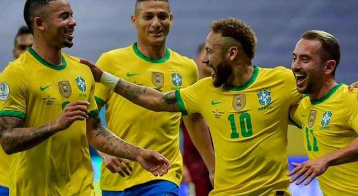 البرازيل تواجه الجزائر وتونس وديا استعدادا لمونديال 2022
