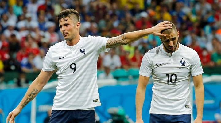 جيرو يعلّق على استبعاد بنزيما عن صفوف المنتخب الفرنسي