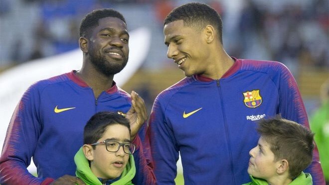 برشلونة يصد محاولات فيغو لضم مدافعه الفرنسي 
