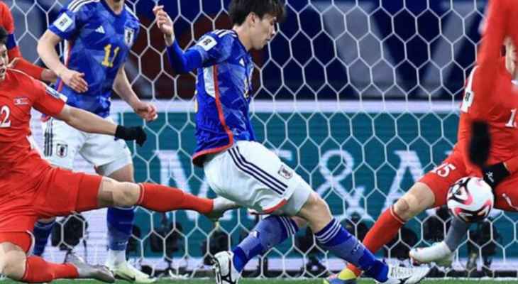 رسميا تأجيل مباراة كوريا الشمالية واليابان في تصفيات مونديال 2026
