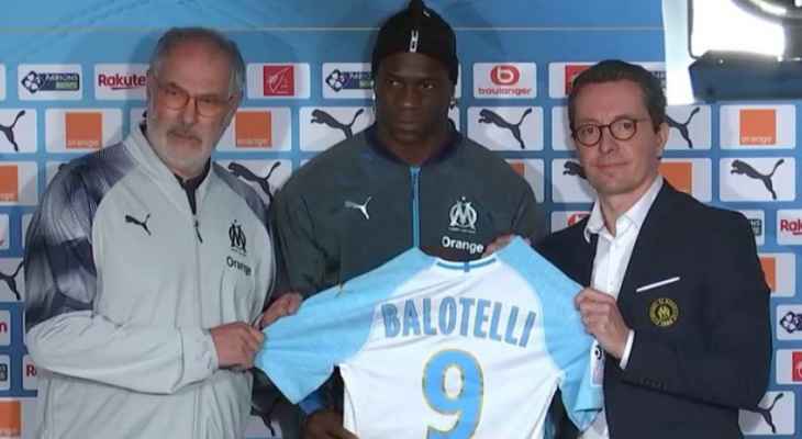رسميًا: بالوتيلي لاعبًا في صفوف مارسيليا