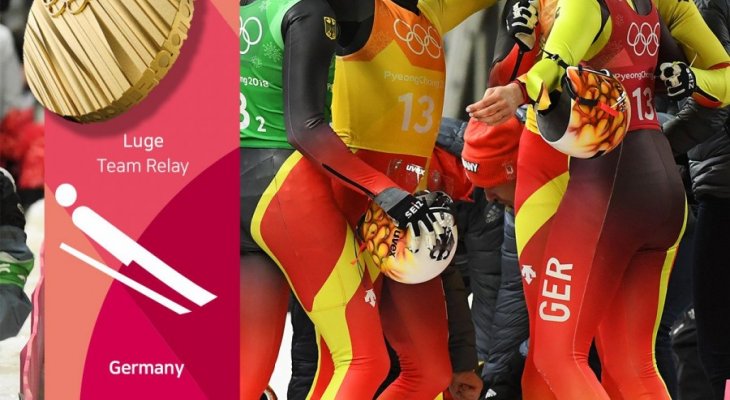 الفريق الالماني يتابع التألق في اولمبياد بيونغ تشانغ 2018