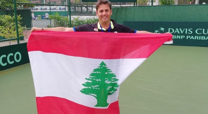 مدرب لبنان لكأس ديفيس:  سنضع خطتنا لمواجهة اوزباكستان