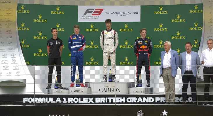 الفورمولا 3: بولتشيني يفوز بسباق إنكلترا
