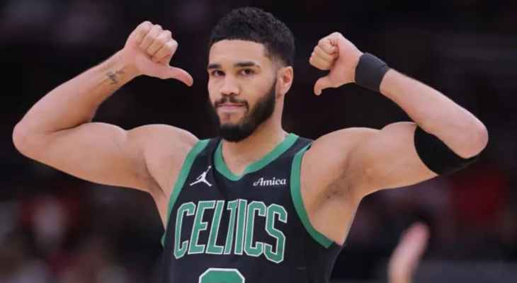 NBA: ثلاثة ارقام مزدوجة تاريخية  لتاتوم  في مباريات فجر اليوم