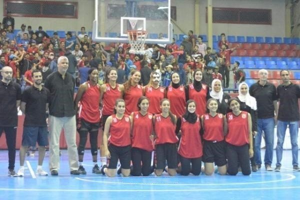 سيدات الاهلي الى نصف نهائي البطولة العربية لكرة السلة