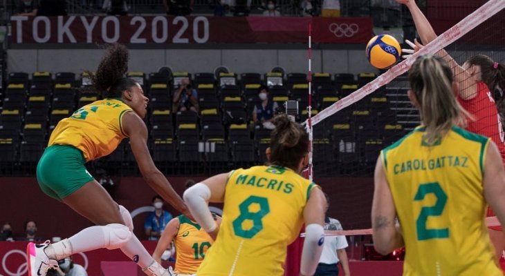 طوكيو 2020: سيدات البرازيل يتقدمن في مسابقة الكرة الطائرة