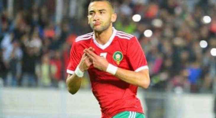 زياش يصل إلى الرباط للانضمام إلى صفوف منتخب المغرب