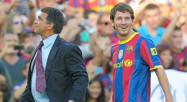 لابورتا: رفضت بيع ميسي عام 2006 وهو يحبّ برشلونة