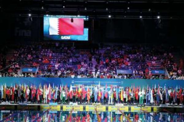 بطولة العالم للسباحة:رقم قياسي لايشتشنكو والمانيا تحرز سباق 5 كلم