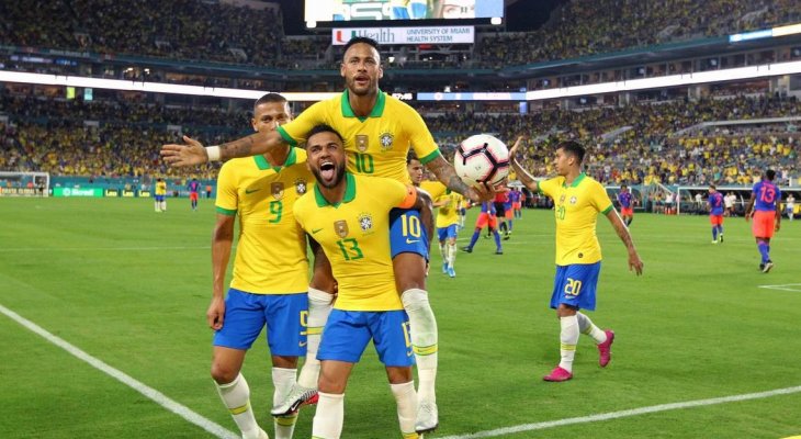 اهداف مباراة البرازيل وكولومبيا الودية