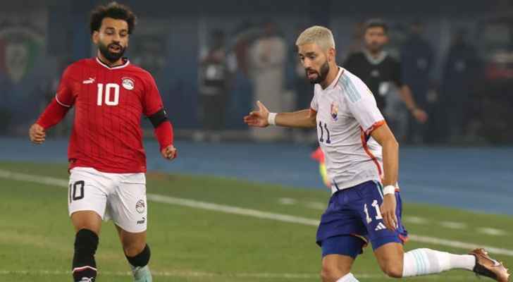 محمد صلاح اللاعب الافضل في فوز مصر الرابع امام بلجيكا