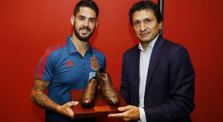 ايسكو يحصد جائزة أفضل لاعب في منتخب اسبانيا من صحيفة ماركا