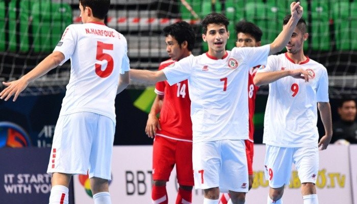 المنتخب اللبناني يودع بطولة آسيا لكرة الصالات  تحت 20 عام 